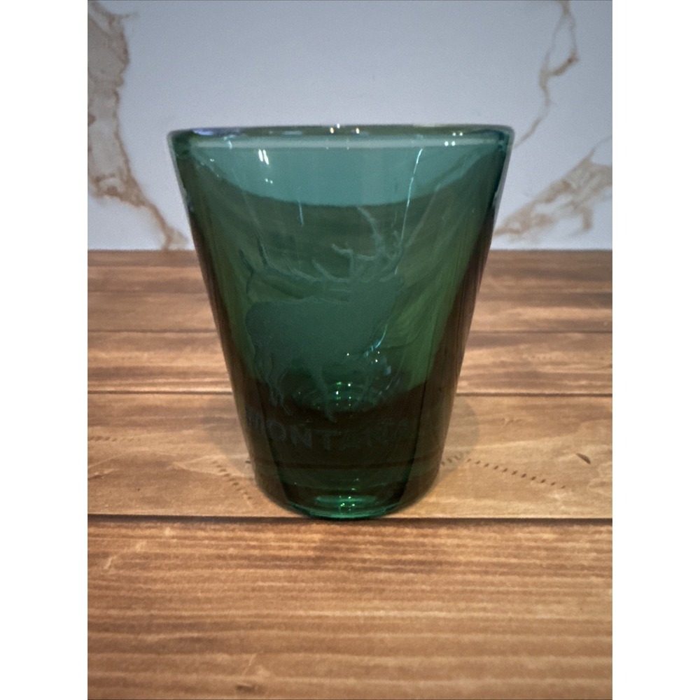 Green MONTANA‎ Shot Glass